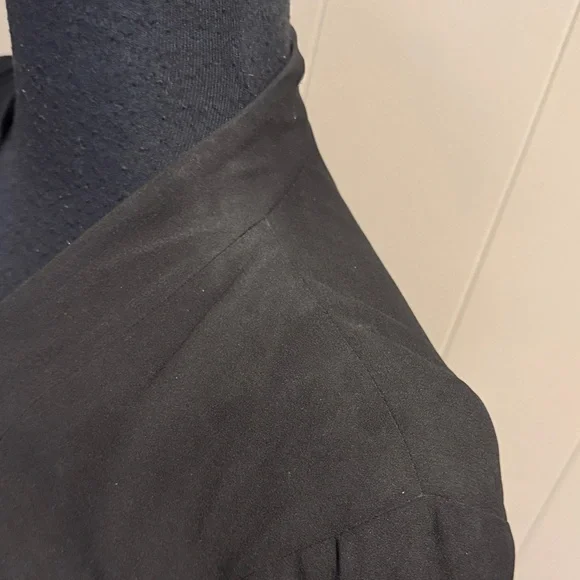 B25 Eileen Fisher Black Women's Small Jacket Minimalist Preppy Office - Picture 7 of 8